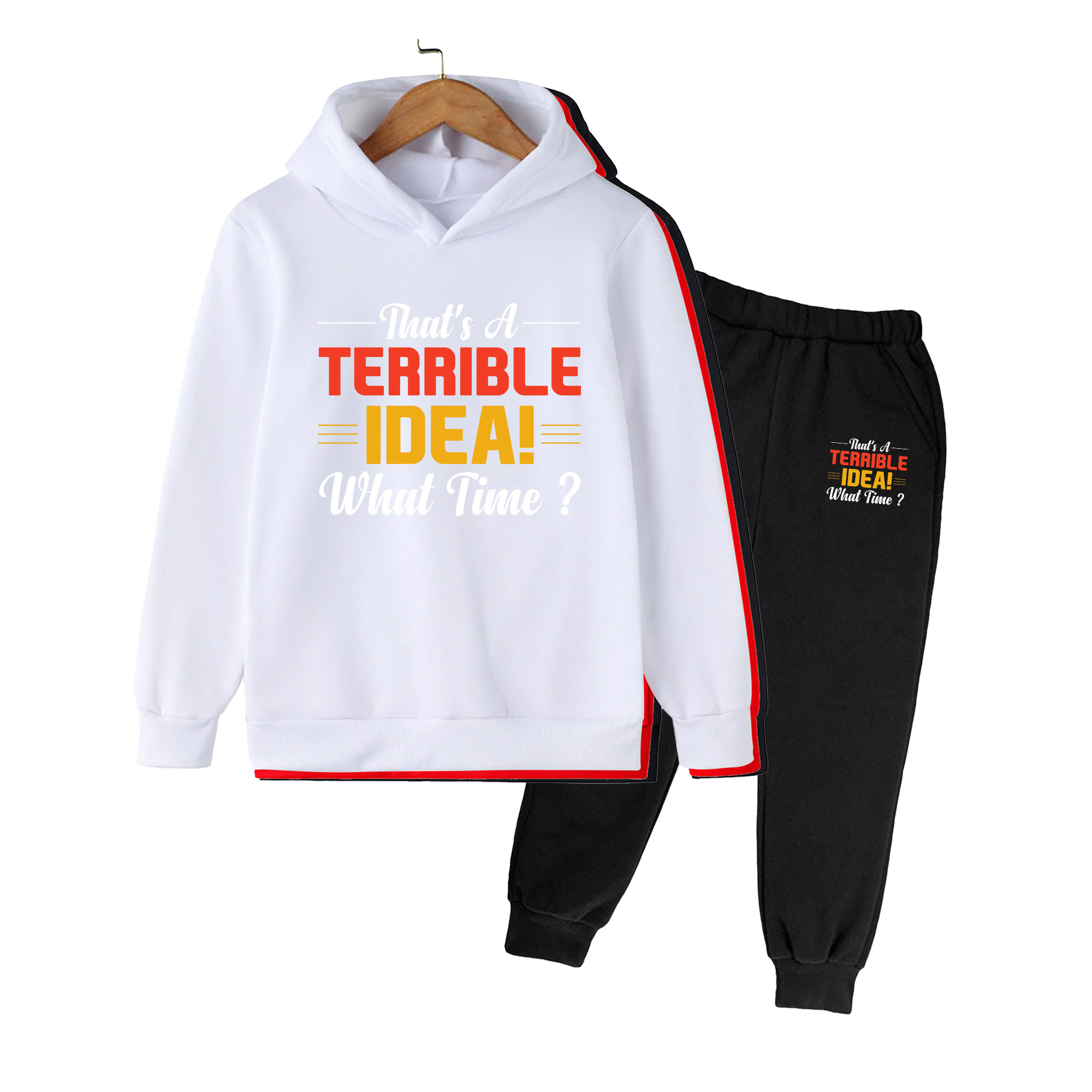 Winter Clothing Ideas - Kids Hoodie and Sweatpants Set, 