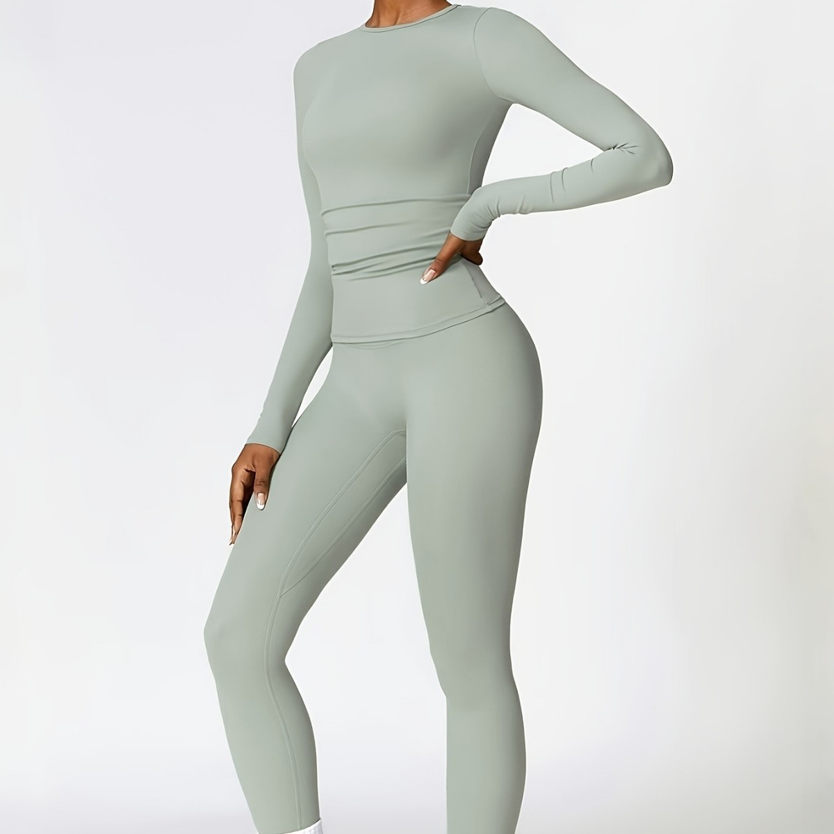 Tight-fitting yoga suit slim l - Winter Clothing For Woman 评论和价格