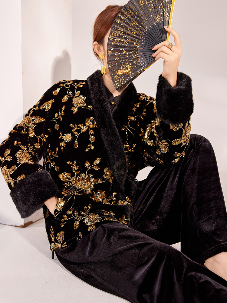 New Chinese Style Winter Women - Winter Clothing 评论和价格