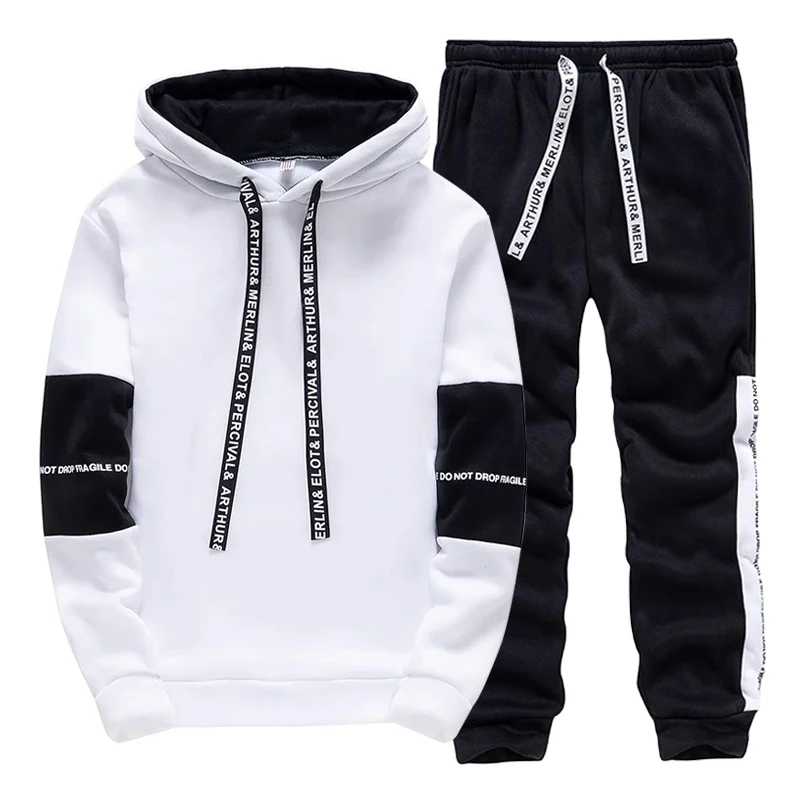 Tracksuit for Man Casual Hoode - Winter Clothes 评论和价格