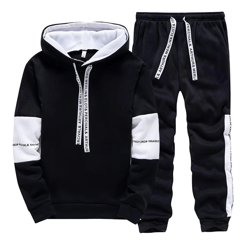 Tracksuit for Man Casual Hoode - Winter Clothes 评论和价格