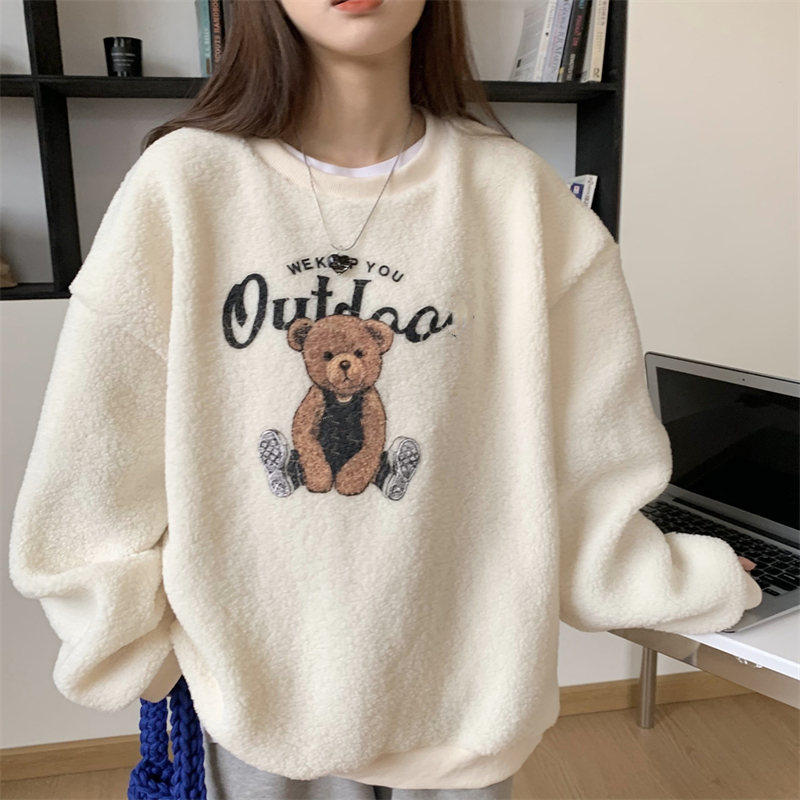 Affordable Warm Lamb Fur Sweat - Winter Clothing Affordable 评论和价格