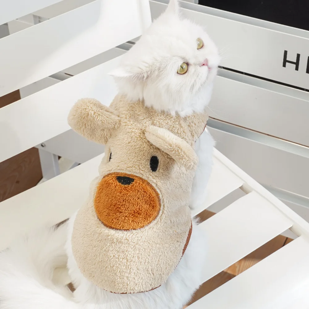 Winter Plush Dog Clothing Warm - Winter Clothing Accessories 评论和价格