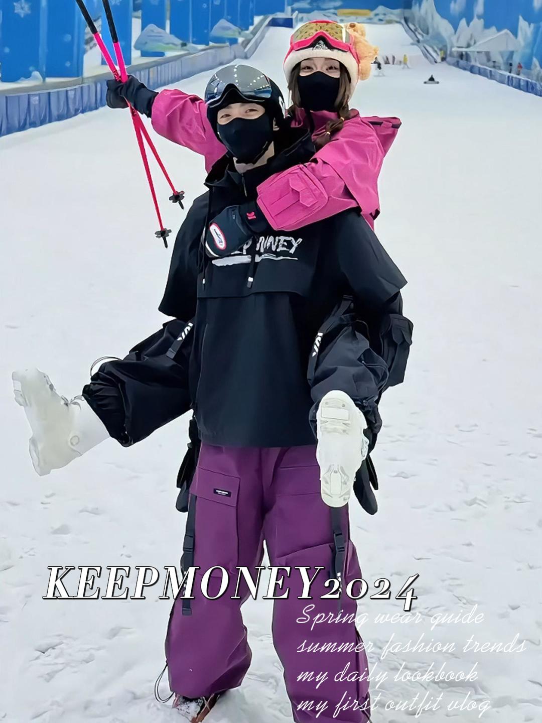 KEEPMONEY Ski Suit Set for Men - Ski Pants Waterproof 评论和价格