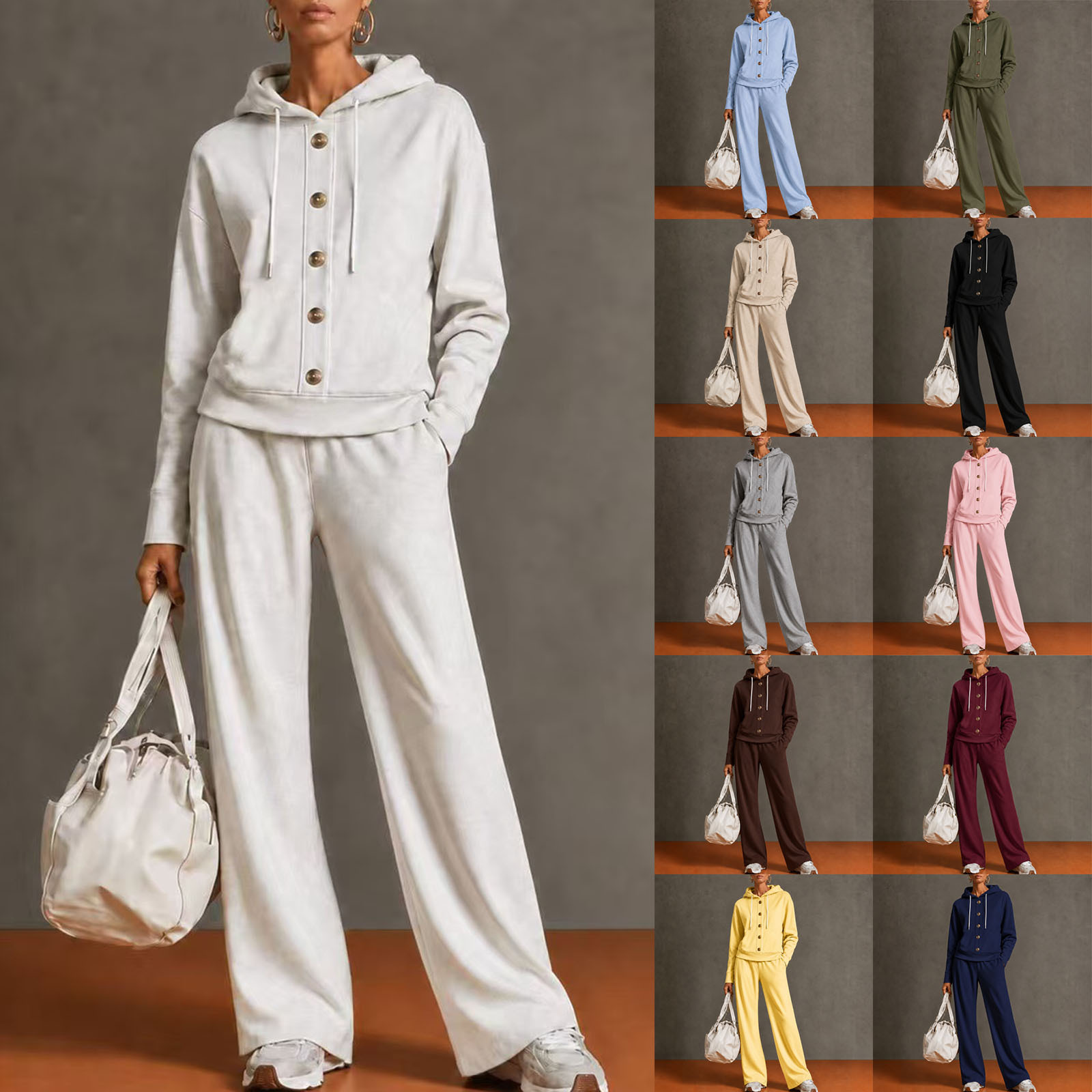 Fall and winter solid color ho - Winter Clothing Affordable 评论和价格