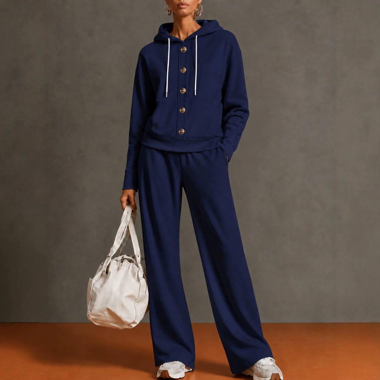 Fall and winter solid color ho - Winter Clothing Affordable 评论和价格