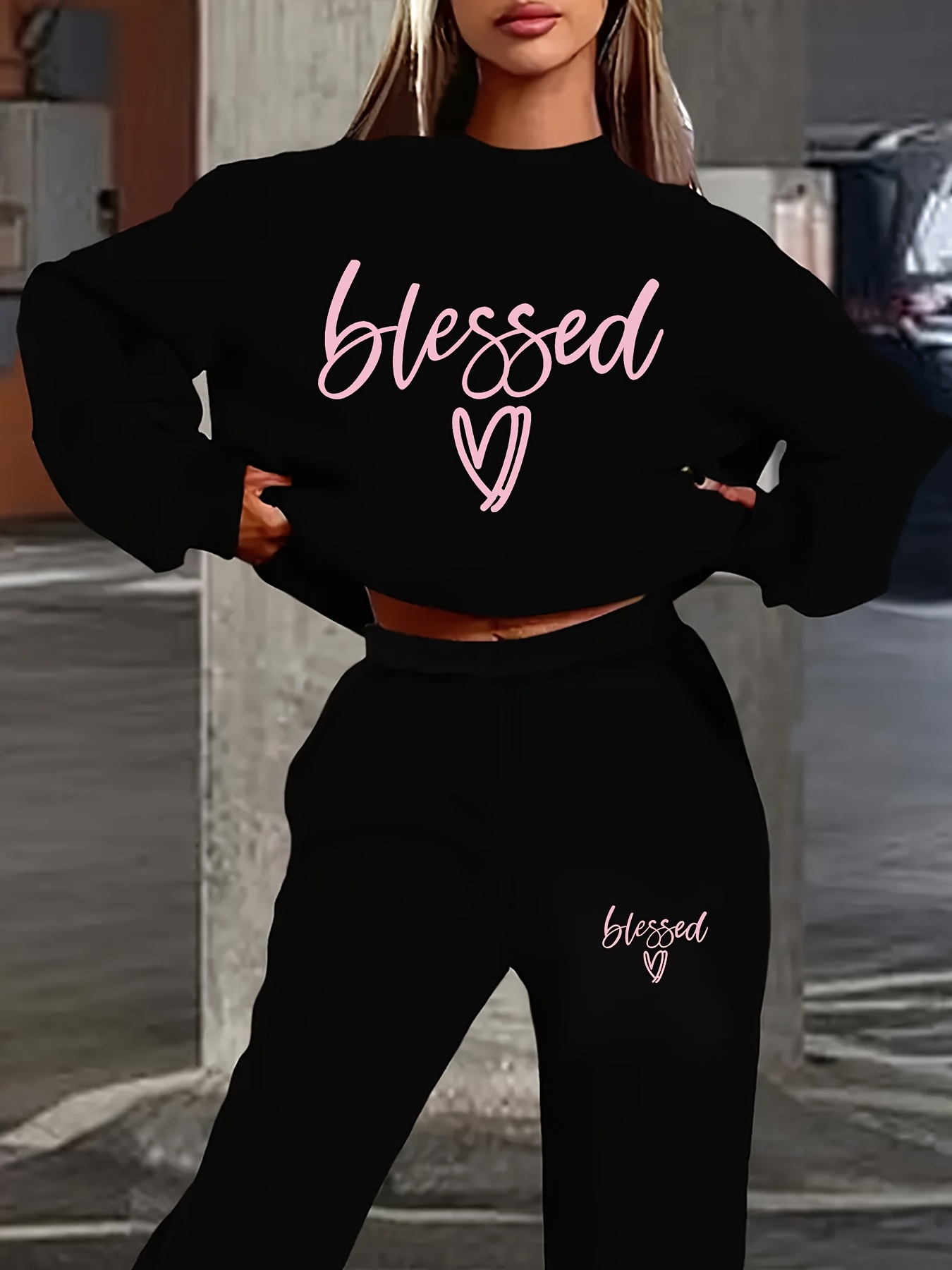 Women's Hoodie+Sports Pants Se - Warm Winter Clothing 评论和价格