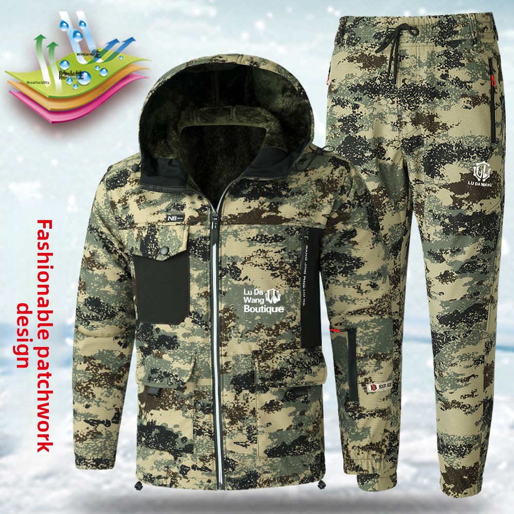 Men's Winter Workwear Camoufla - Winter Clothing 评论和价格