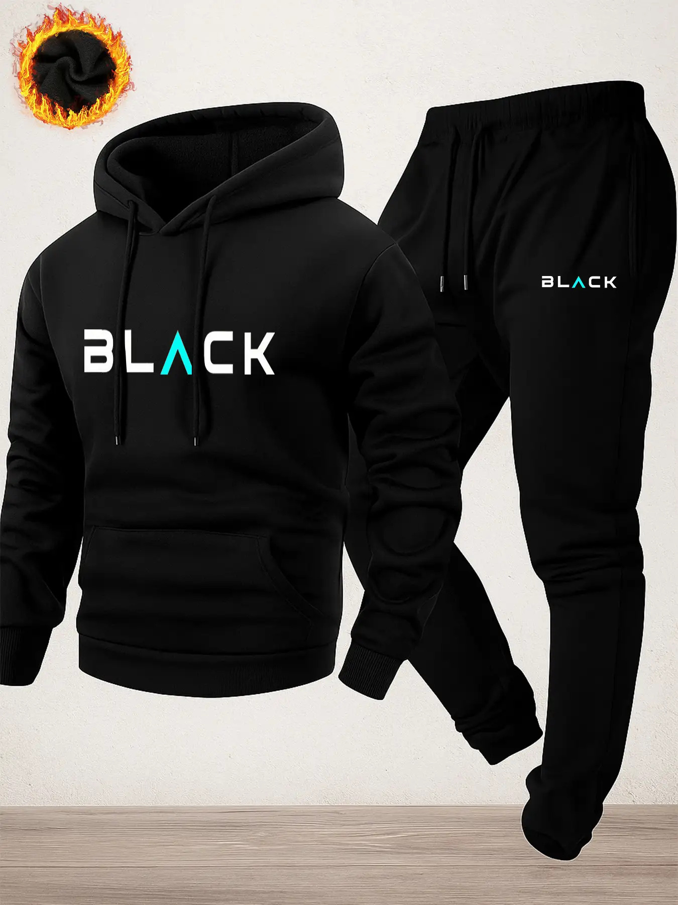 Autumn Winter Men Hoodie Track - Winter Clothing Pants 评论和价格