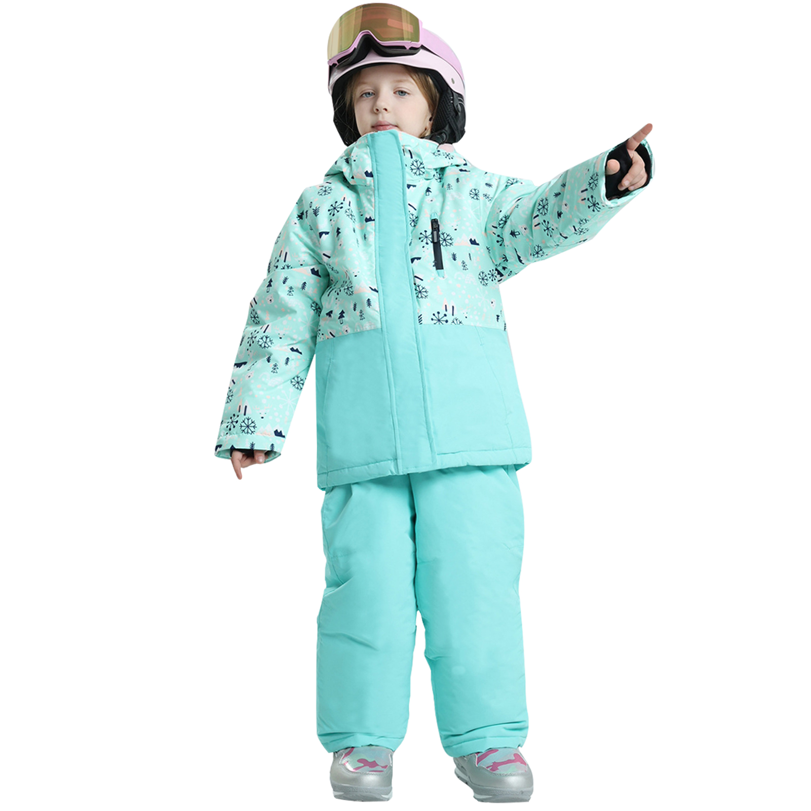 -30 Degree Children's Skiing W - Ski Pants Waterproof 评论和价格