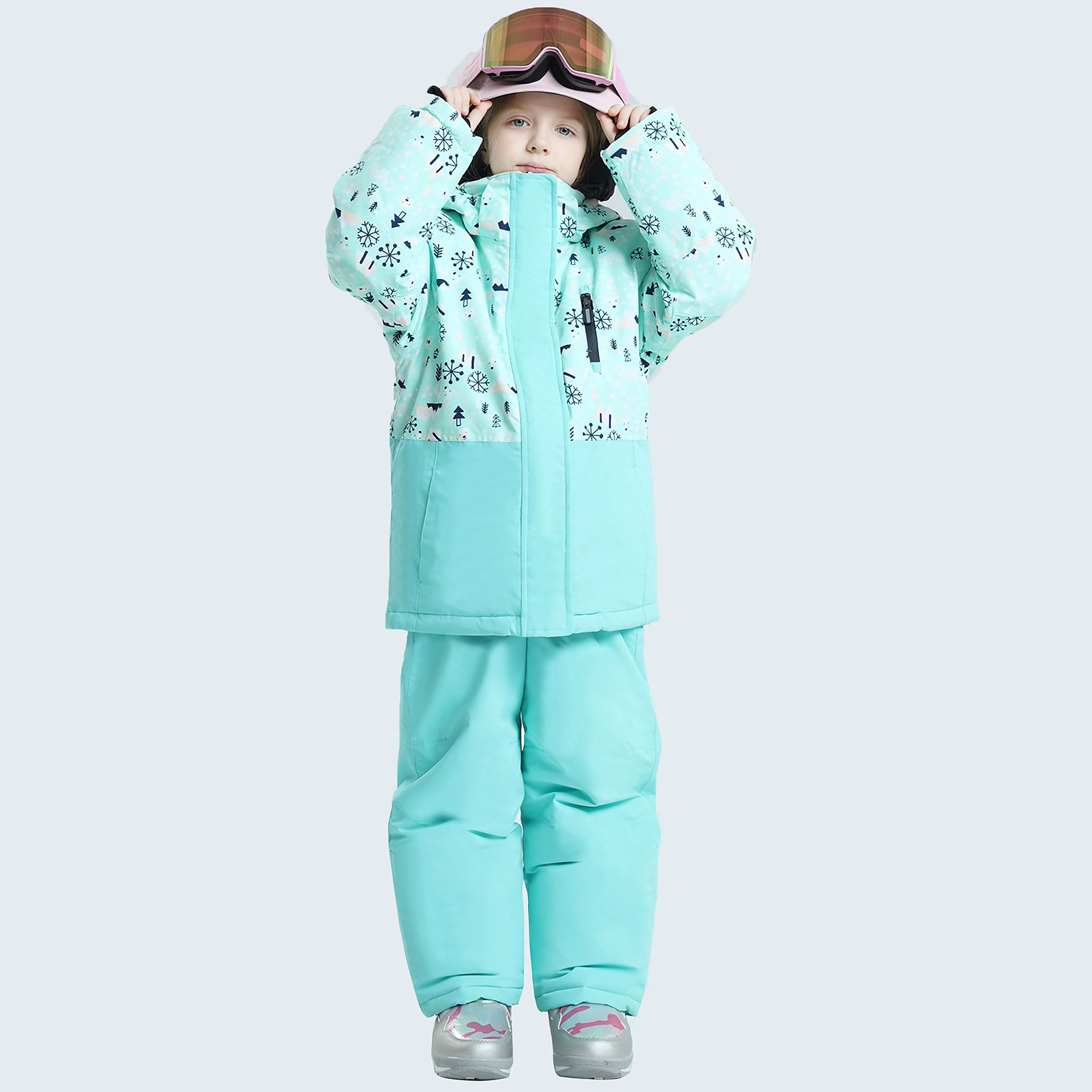 -30 Degree Children's Skiing W - Ski Pants Waterproof 评论和价格