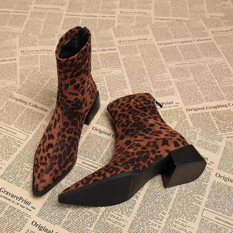 New Low Heel Women Mordern Ank - Winter Clothing For Woman 评论和价格