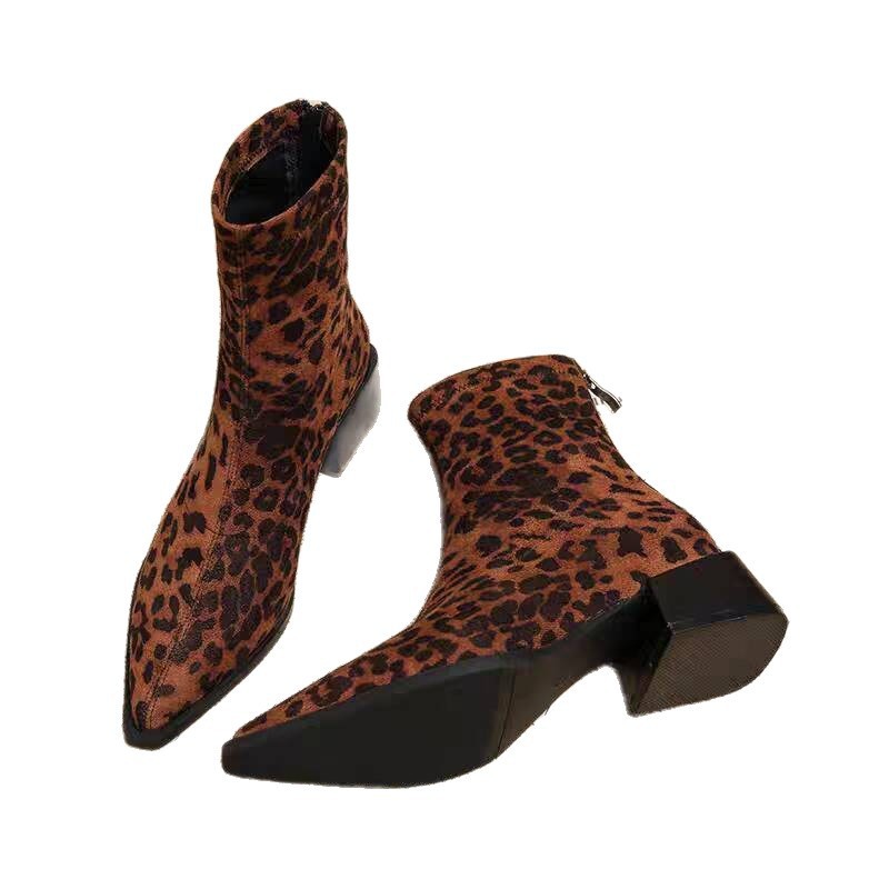 New Low Heel Women Mordern Ank - Winter Clothing For Woman 评论和价格