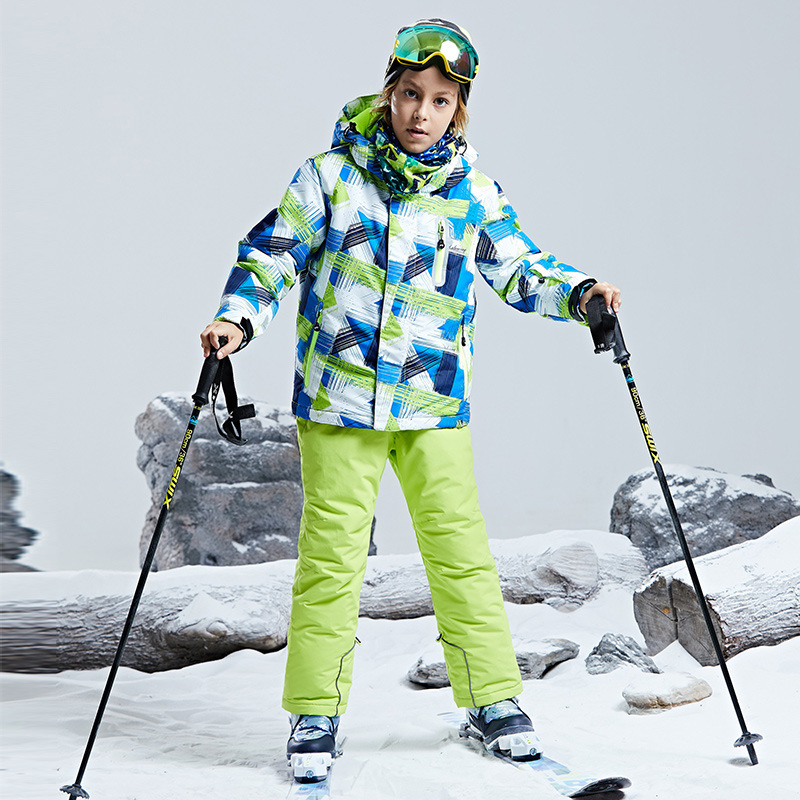 Ski Suit for Kids Skiing Snowb - Ski Pants Waterproof 评论和价格