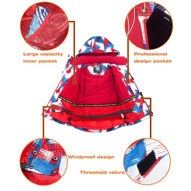 Ski Suit for Kids Skiing Snowb - Ski Pants Waterproof 评论和价格