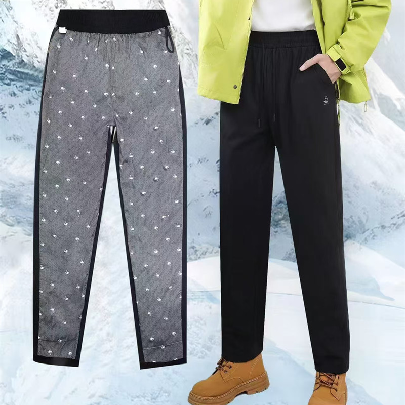 Men Winter Down Pants Waterpro - Ski Pants Waterproof 评论和价格