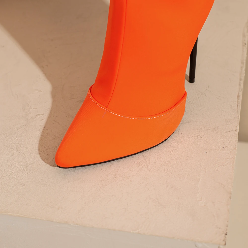New Winter Glamour Orange Yell - Winter Clothing For Woman 评论和价格
