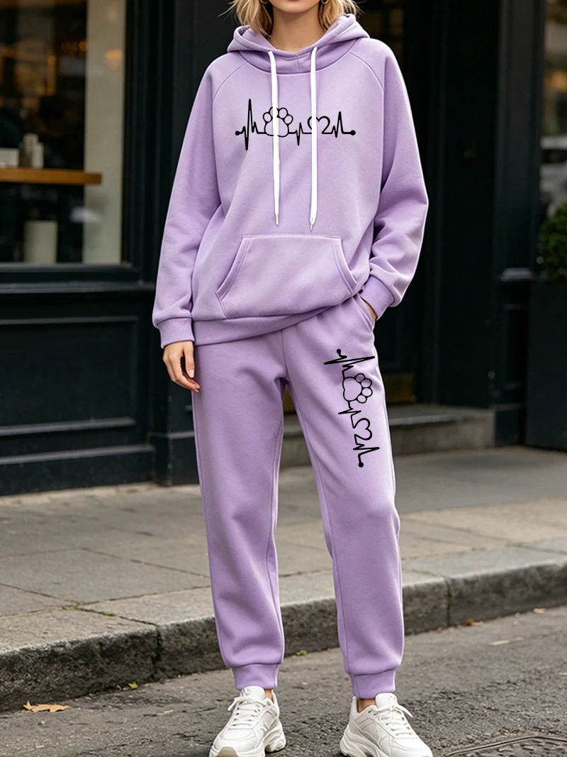Fashion Women's 2 Pcs Sets Aut - Winter Clothing 评论和价格