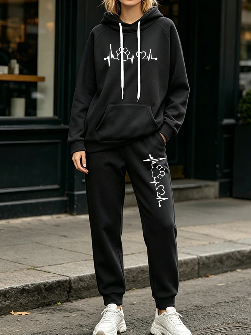 Fashion Women's 2 Pcs Sets Aut - Winter Clothing 评论和价格