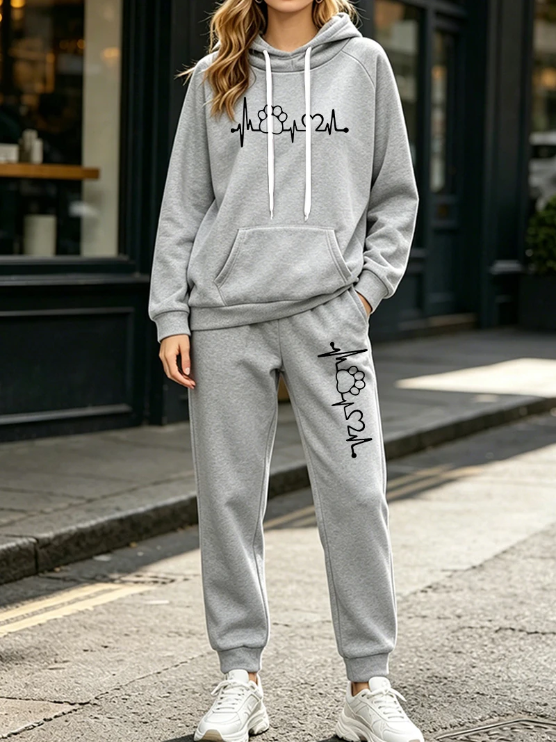 Fashion Women's 2 Pcs Sets Aut - Winter Clothing 评论和价格