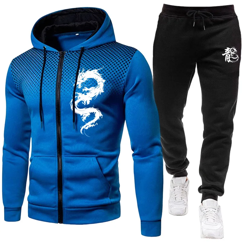 Men's Paris Dragon Pattern Fas - Winter Clothes 评论和价格