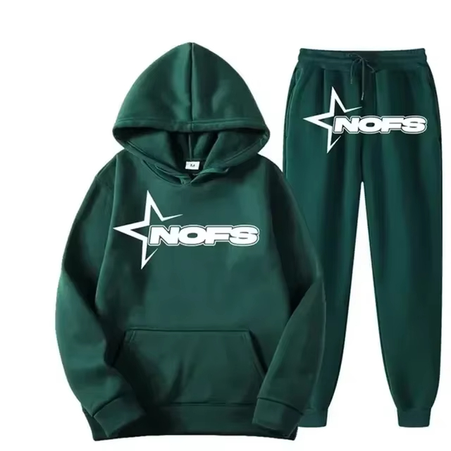 2026 Streetwear Men Hooded Swe - Winter Clothing Pants 评论和价格