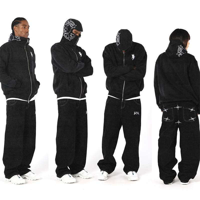 Embroidery Graphic Streetwear  - Winter Clothing Website 评论和价格