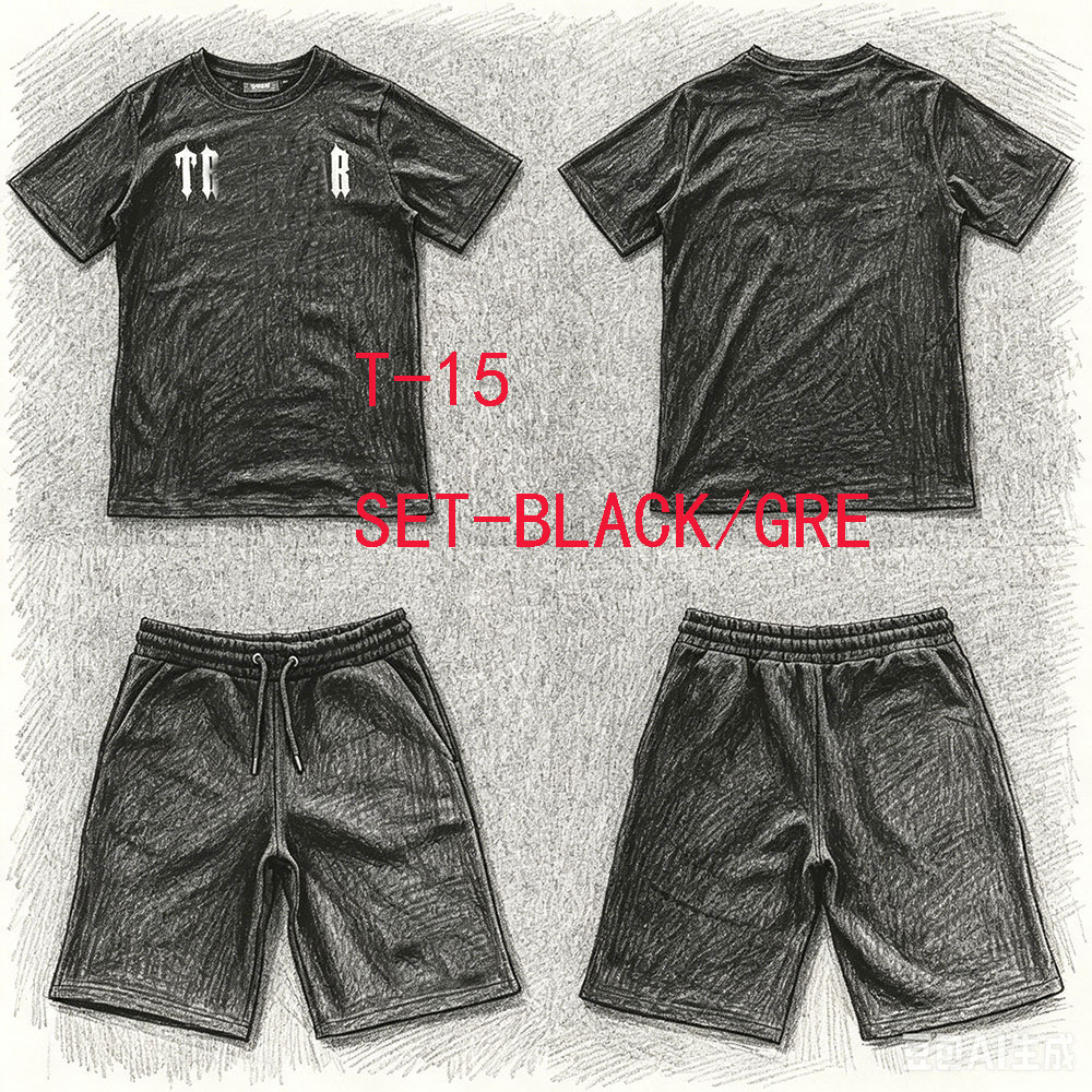 T-15 Short Set Tracksuit Trous - Winter Clothing For Woman 评论和价格