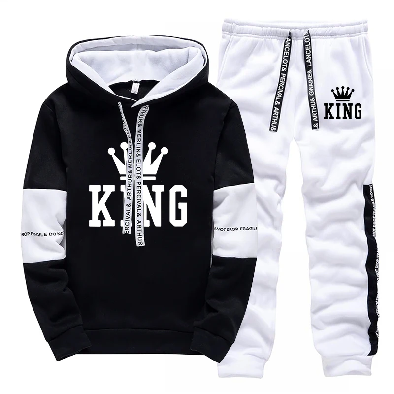 King Printing Tracksuit for Ma - Winter Clothing Pants 评论和价格