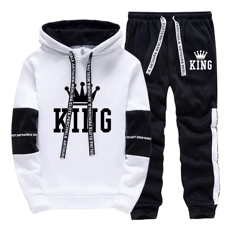 King Printing Tracksuit for Ma - Winter Clothing Pants 评论和价格