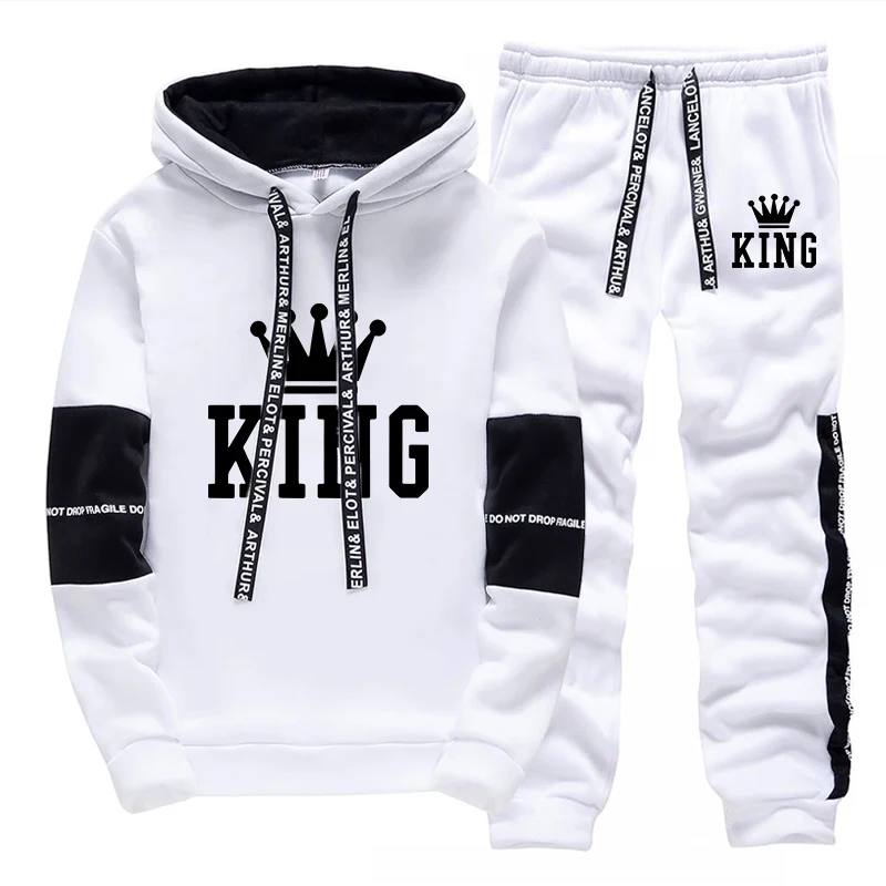 King Printing Tracksuit for Ma - Winter Clothing Pants 评论和价格