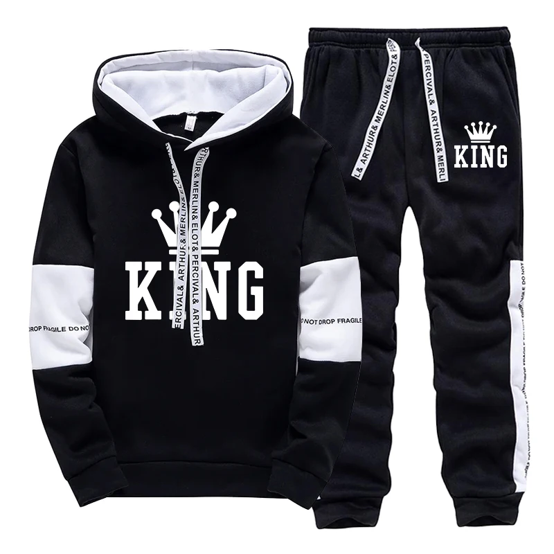 King Printing Tracksuit for Ma - Winter Clothing Pants 评论和价格