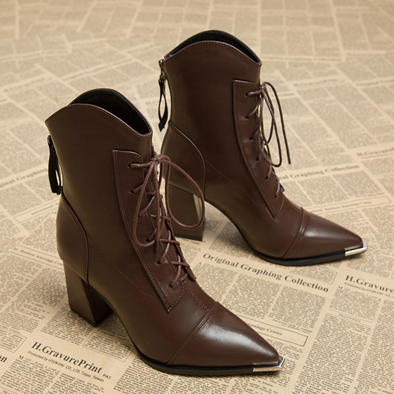 Women's Ankle Boots Fashion Po - Winter Clothing For Woman 评论和价格